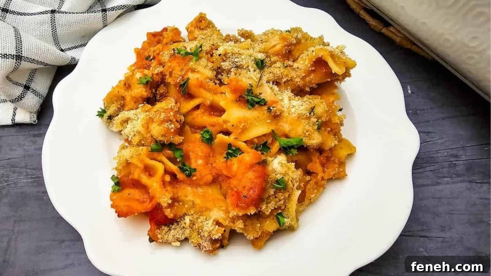 Dump and Bake Chicken Parmesan