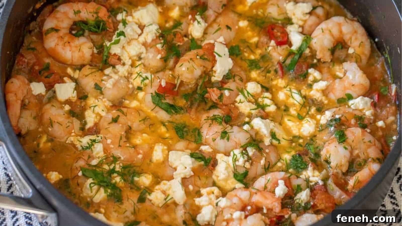 Greek Shrimp Saganaki