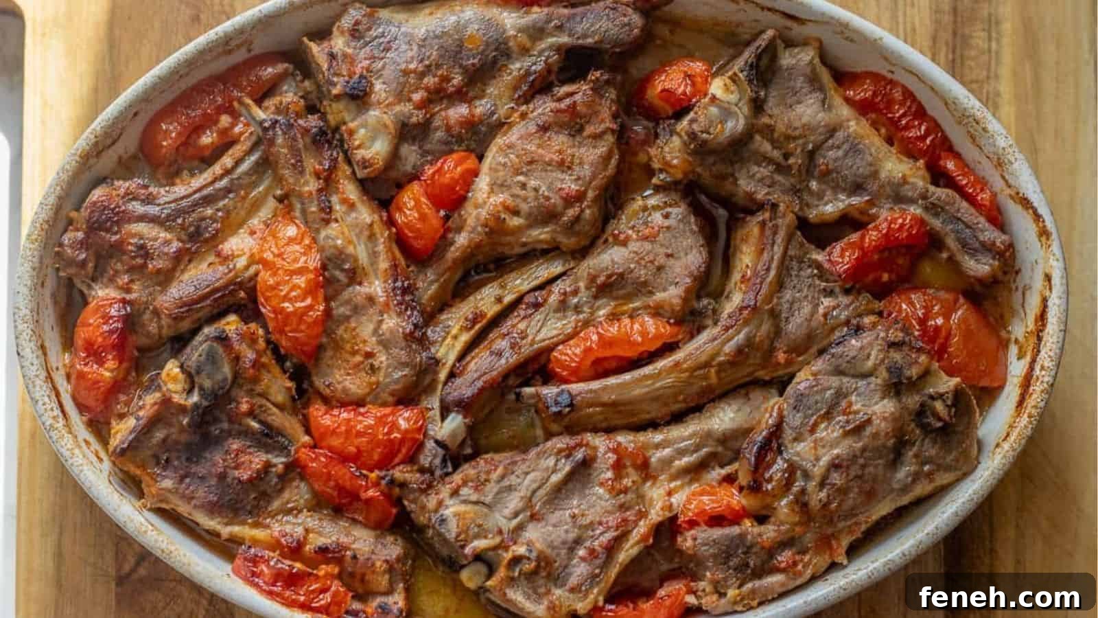 Baked Lamb Chops