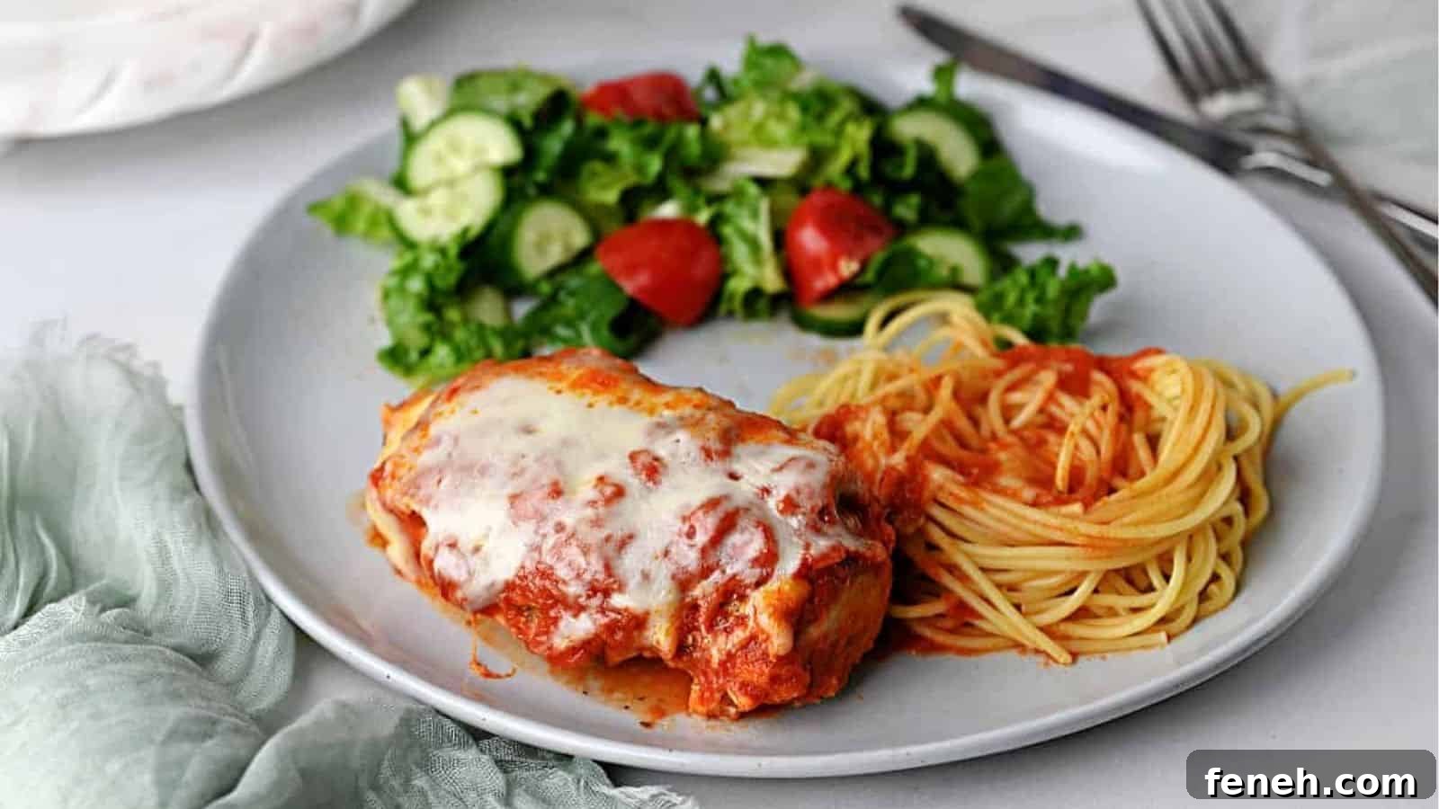 Slow Cooker Chicken Parmesan
