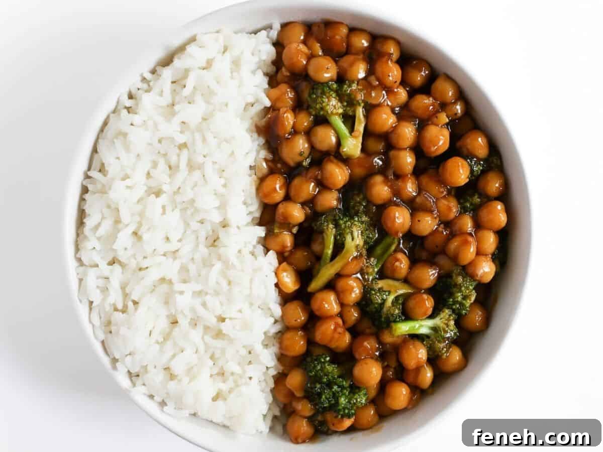 Teriyaki Chickpeas