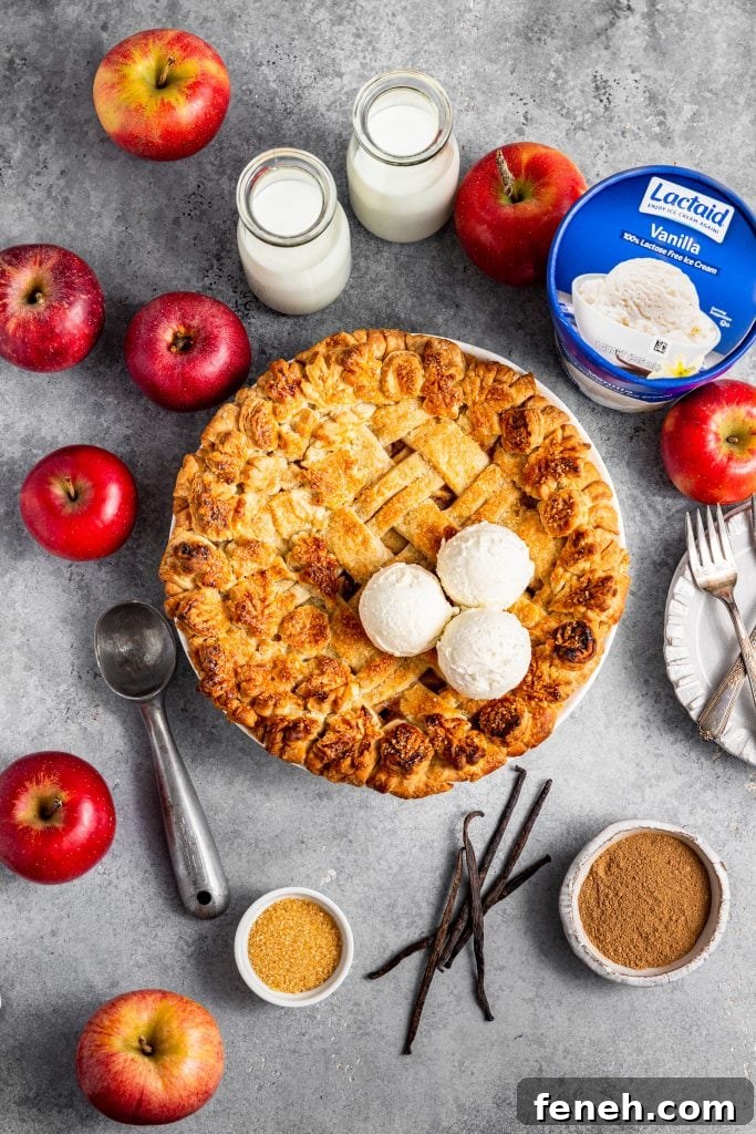 Vanilla Chai Apple Pie