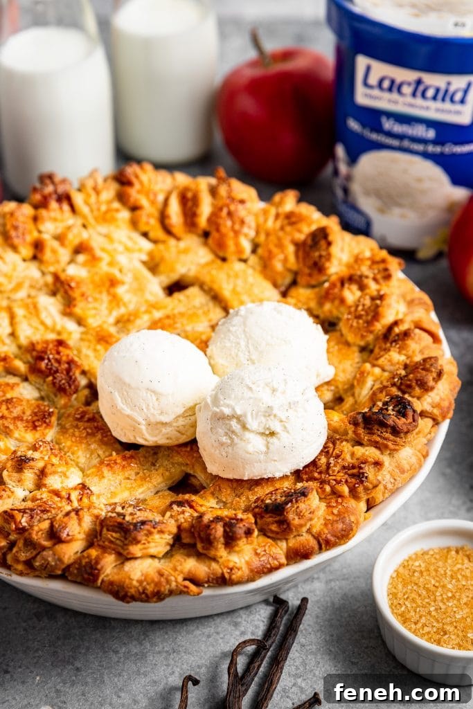 Vanilla Chai Apple Pie