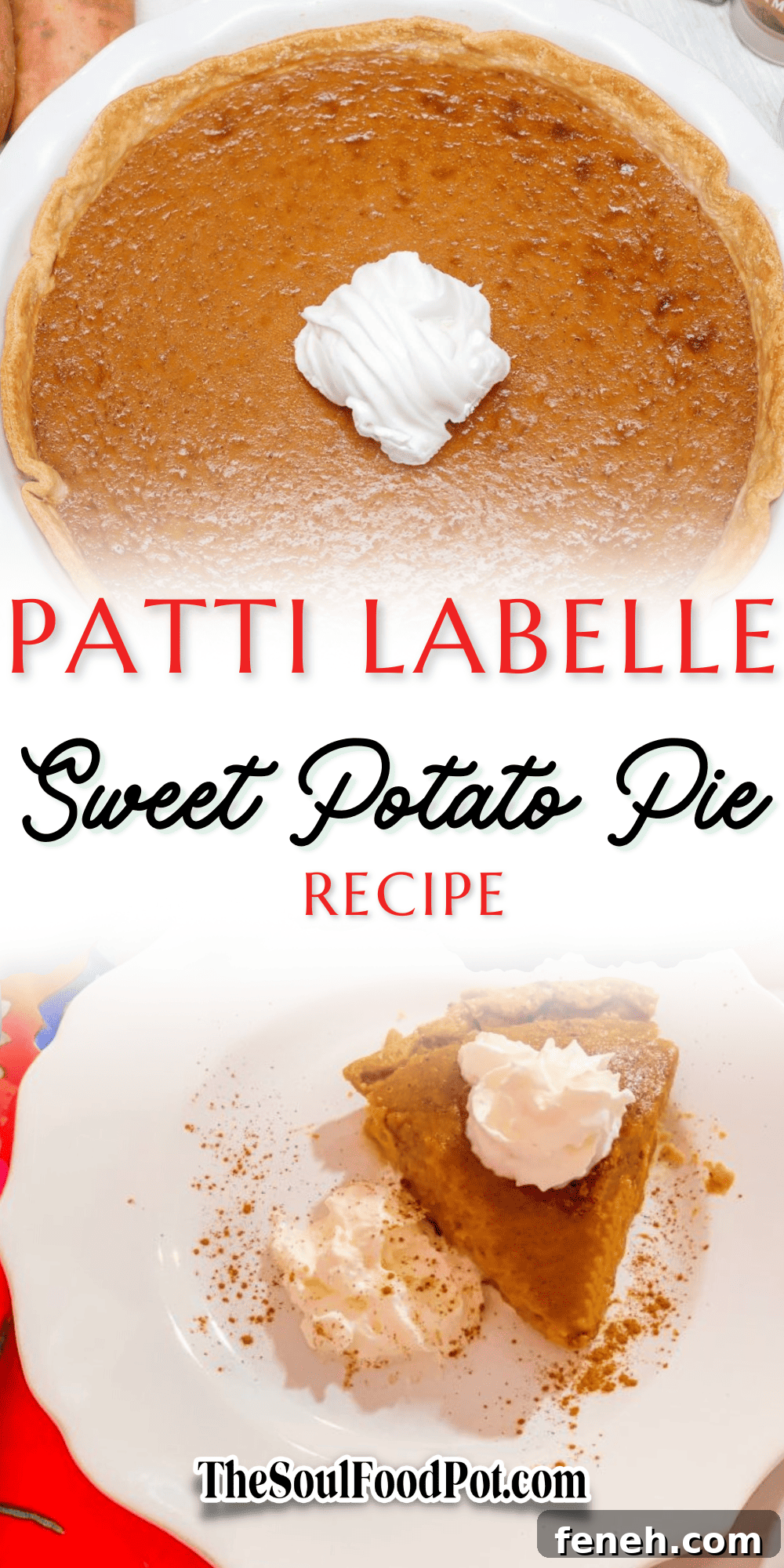 Miss Patti’s Pointers for Patti LaBelle Sweet Potato Pie