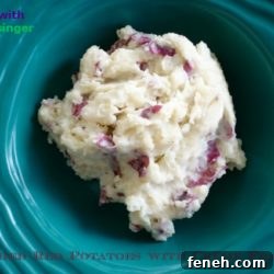 Mashed Red Potatoes with Crème Fraîche