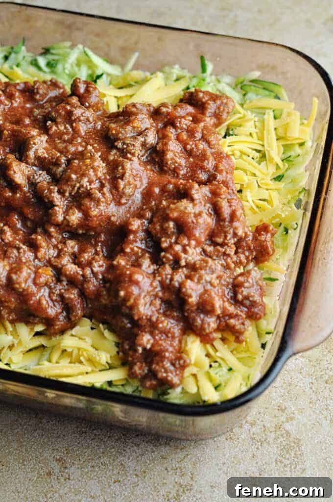 Rice Casserole ready for the oven