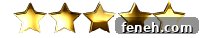 5 golden stars for rating recipes