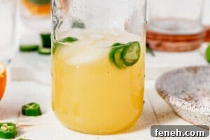 skinny spicy margarita in a cocktail shaker