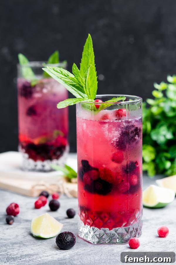 Image for Low-Carb Mixed Berry Vodka