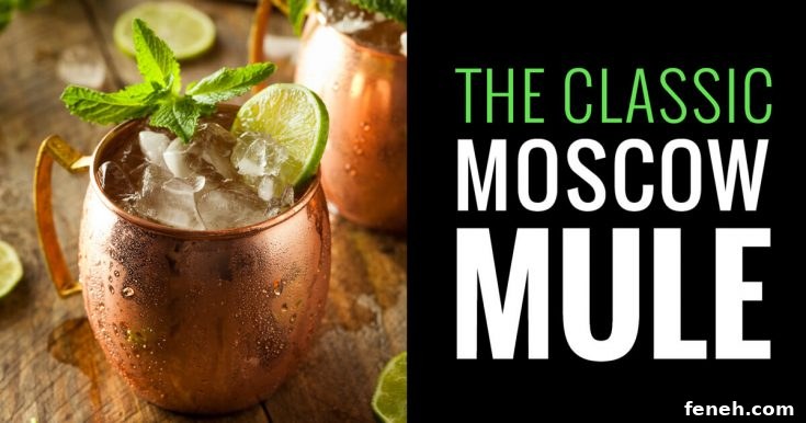 Image for The Classic Moscow Mule Recipes - Only 3 Ingredients!
