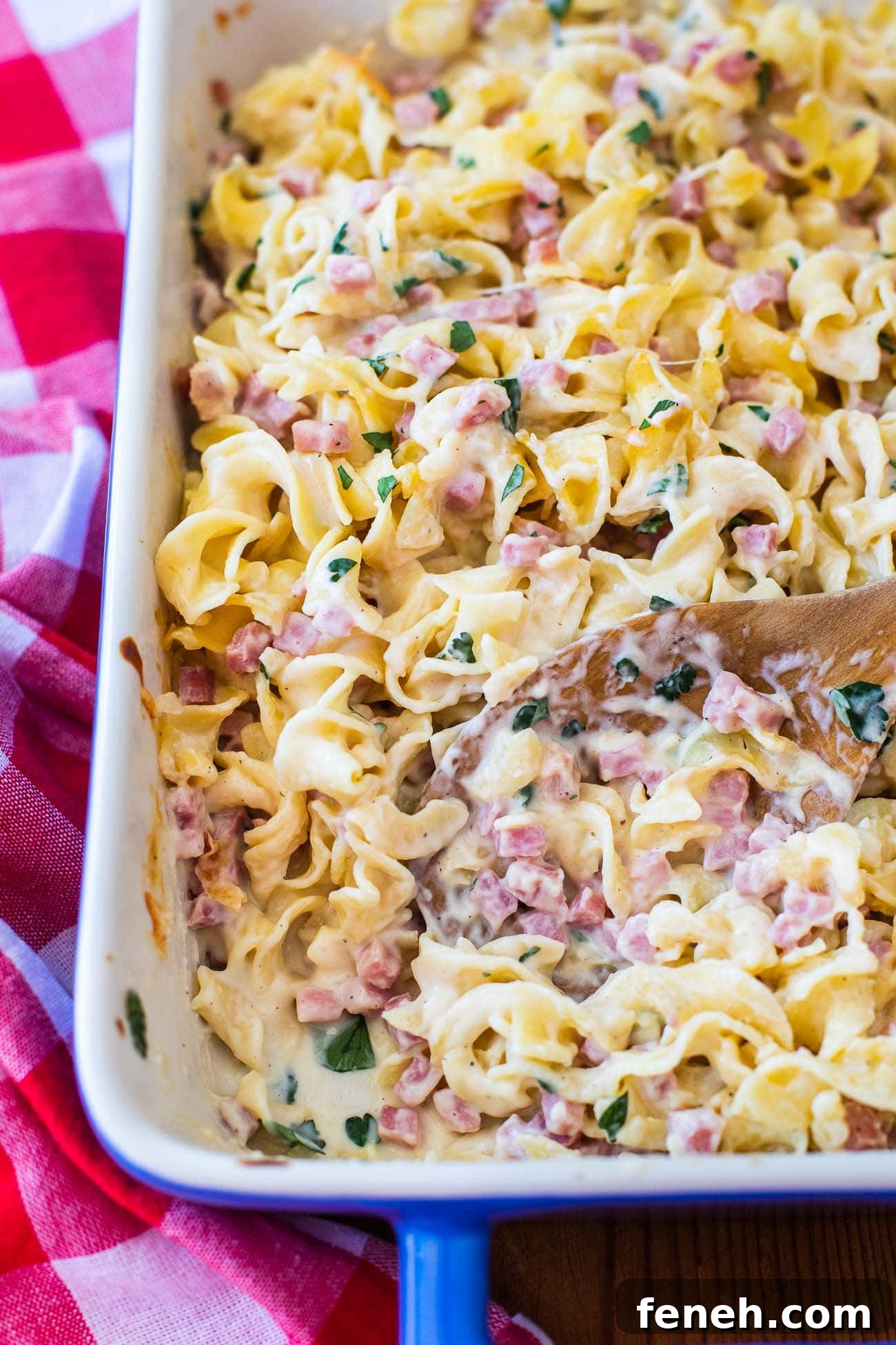 ham and noodle casserole