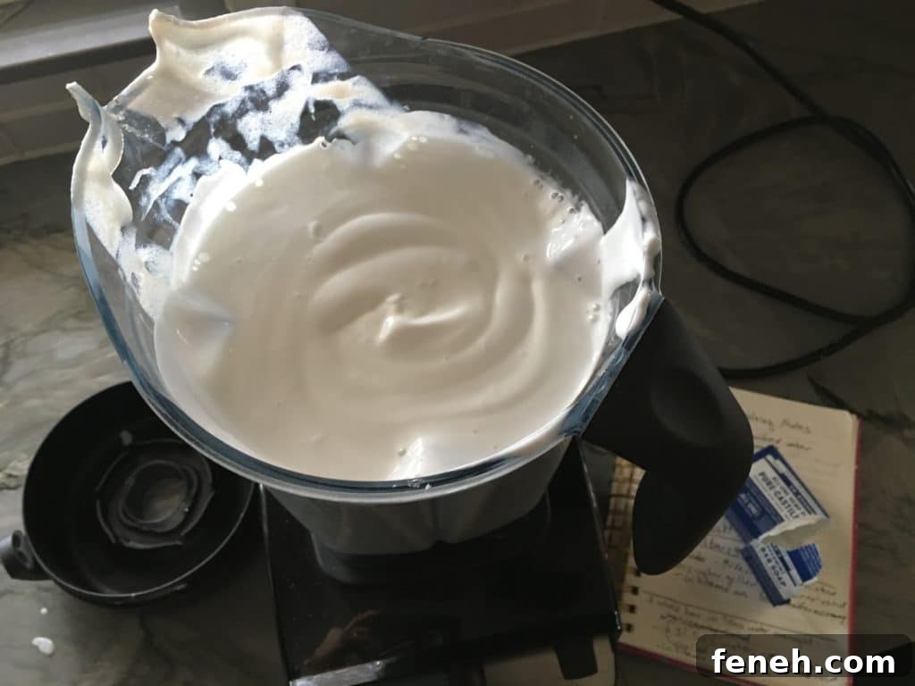 Dr. Bronner's Bar Soap blended in bowl.