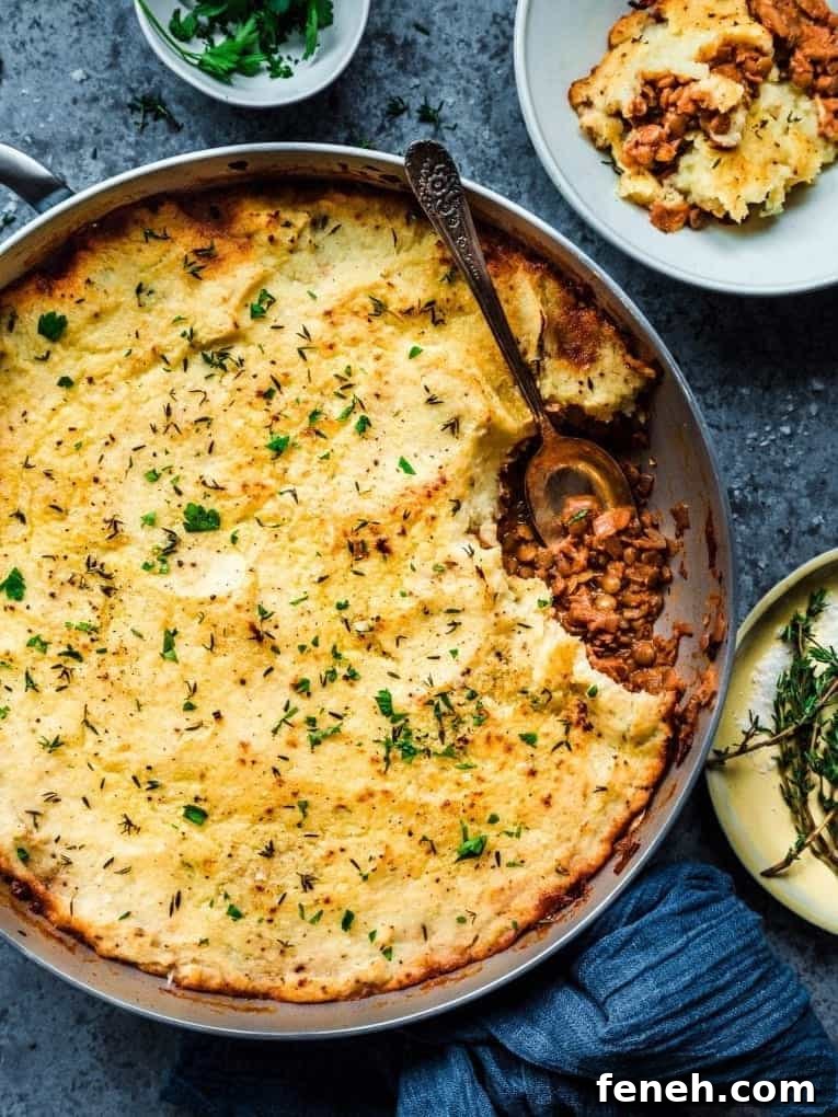 Vegan Lentil Shepherd’s Pie