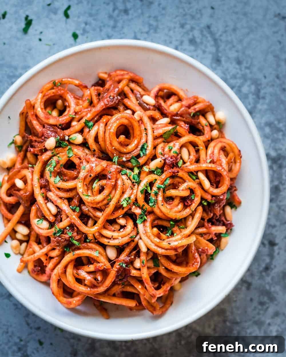 Vegan Caramelized Onion Pasta