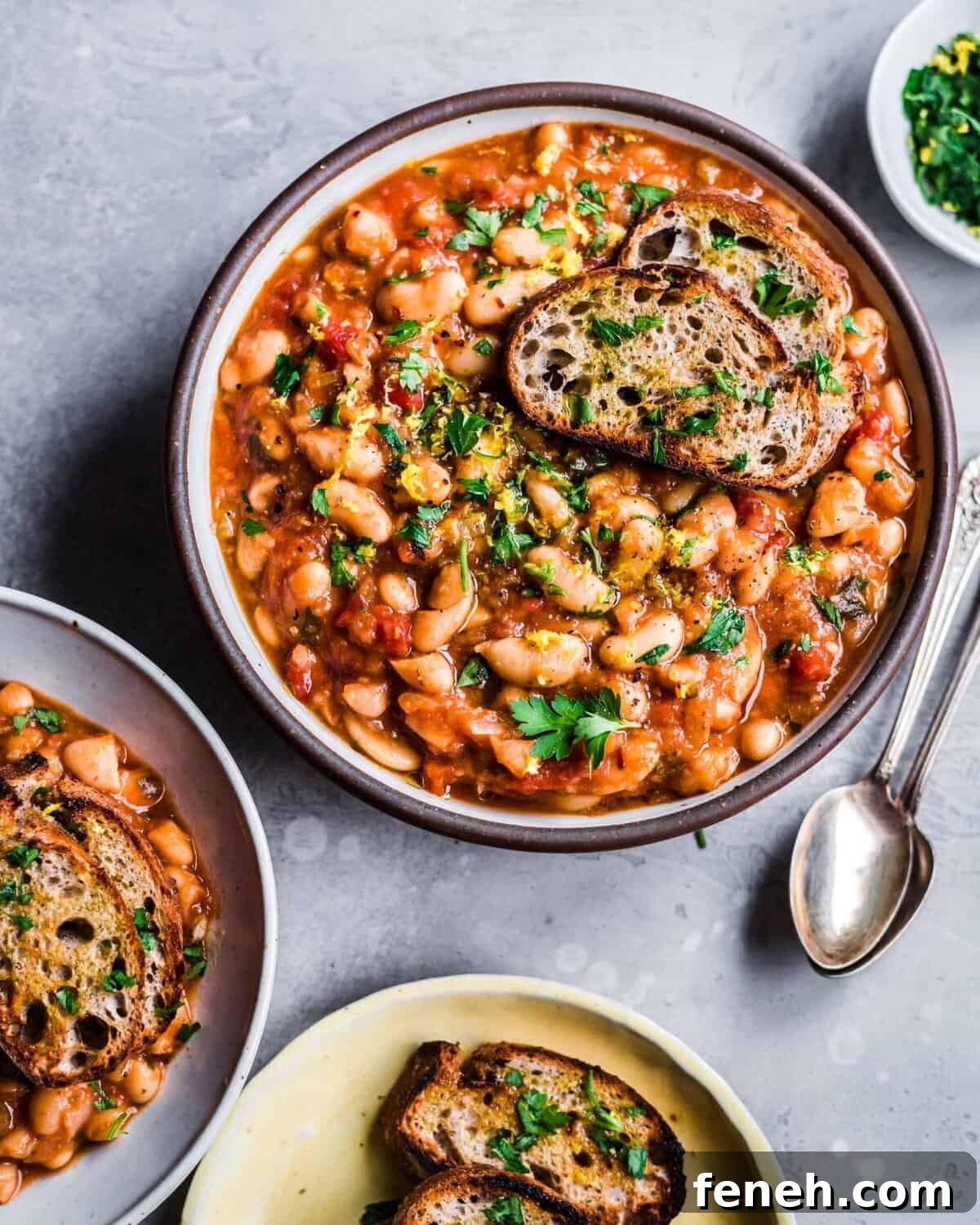Vegan Instant Pot White Bean Stew