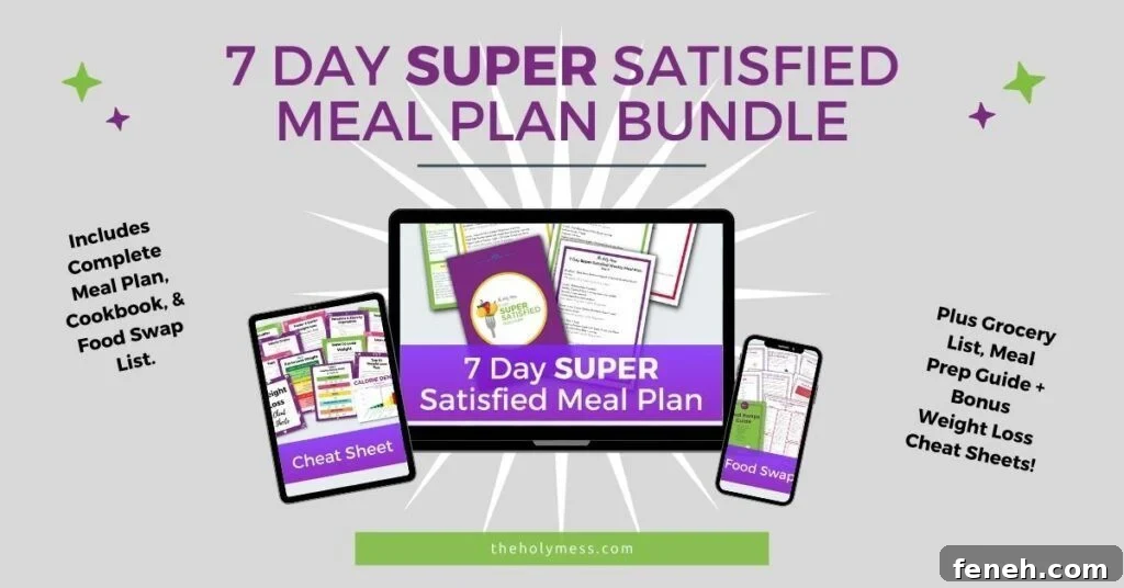 The Holy Mess Super Satisfied Meal Plan Bundle