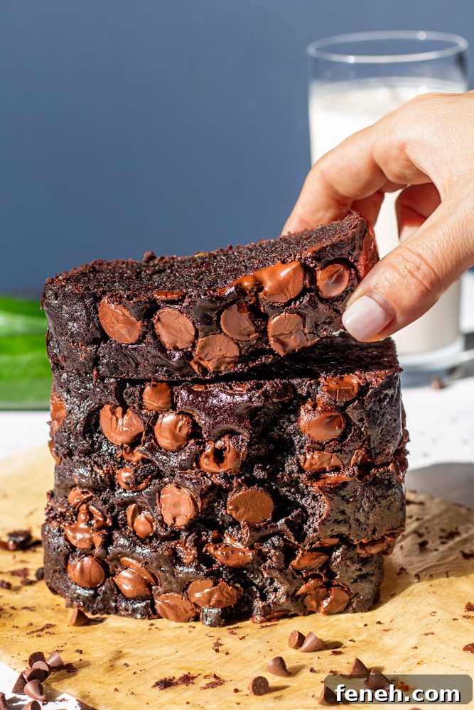 Double Chocolate Zucchini Bread