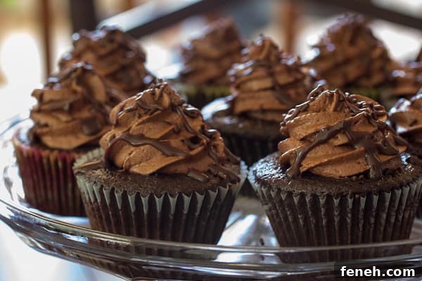 Quadruple Chocolate Birthday Cake