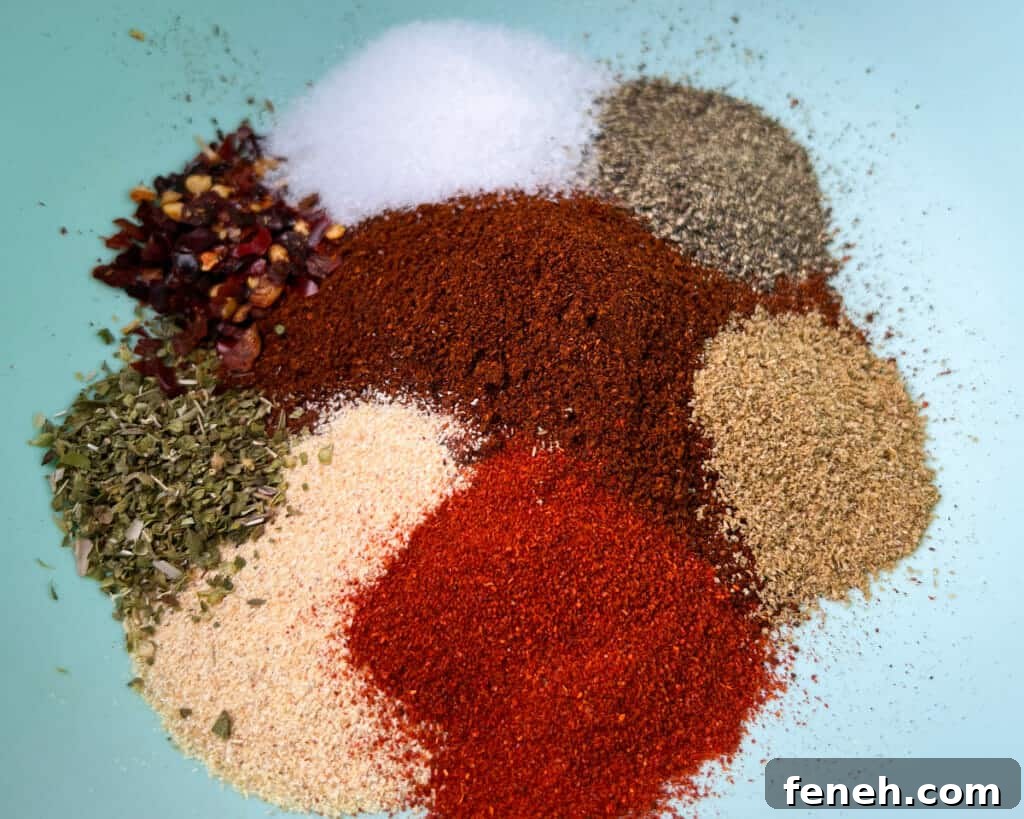 seasoning blend made of a variety of spices for Steak Fajitas marinade