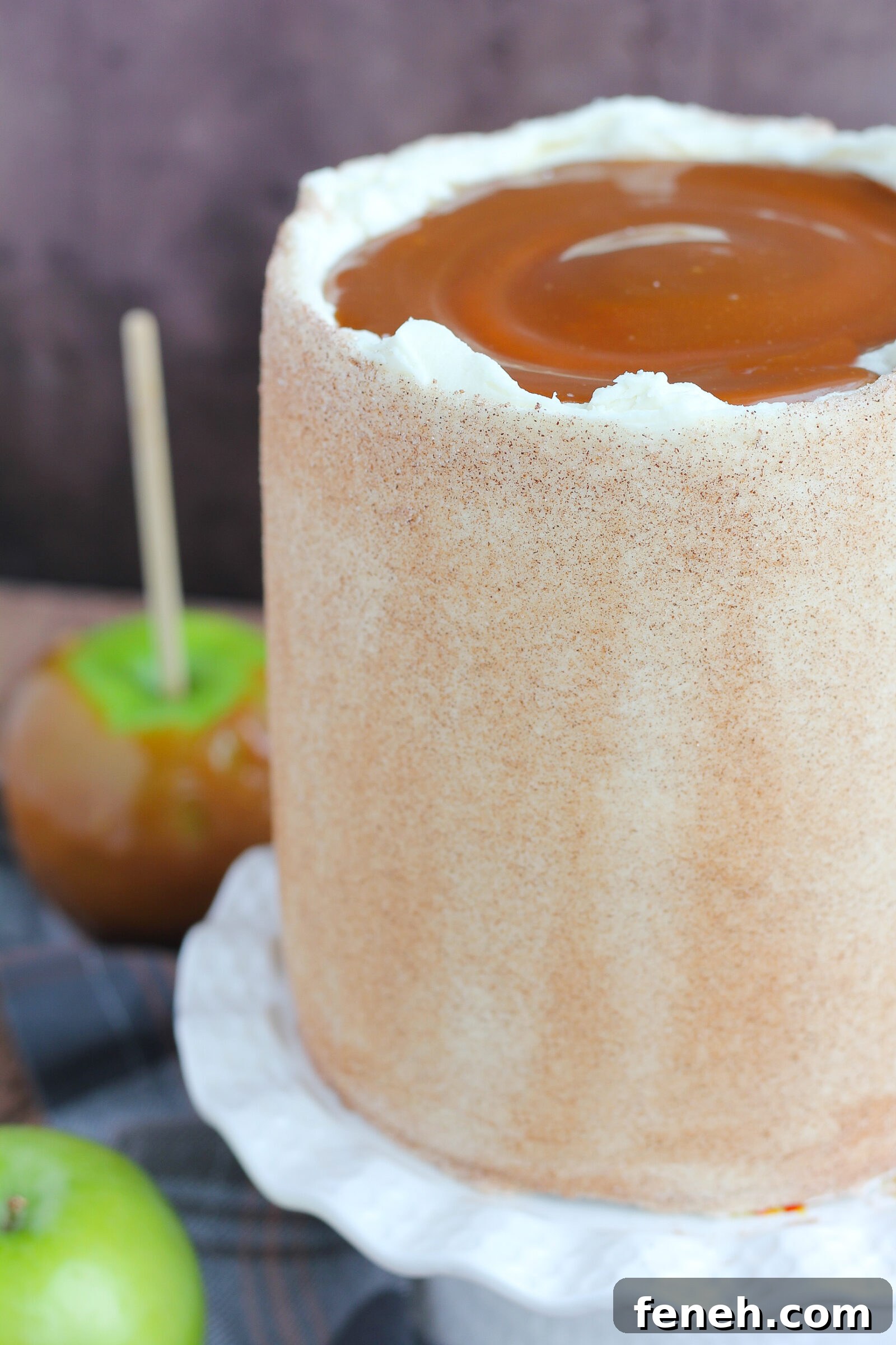 Caramel drizzle