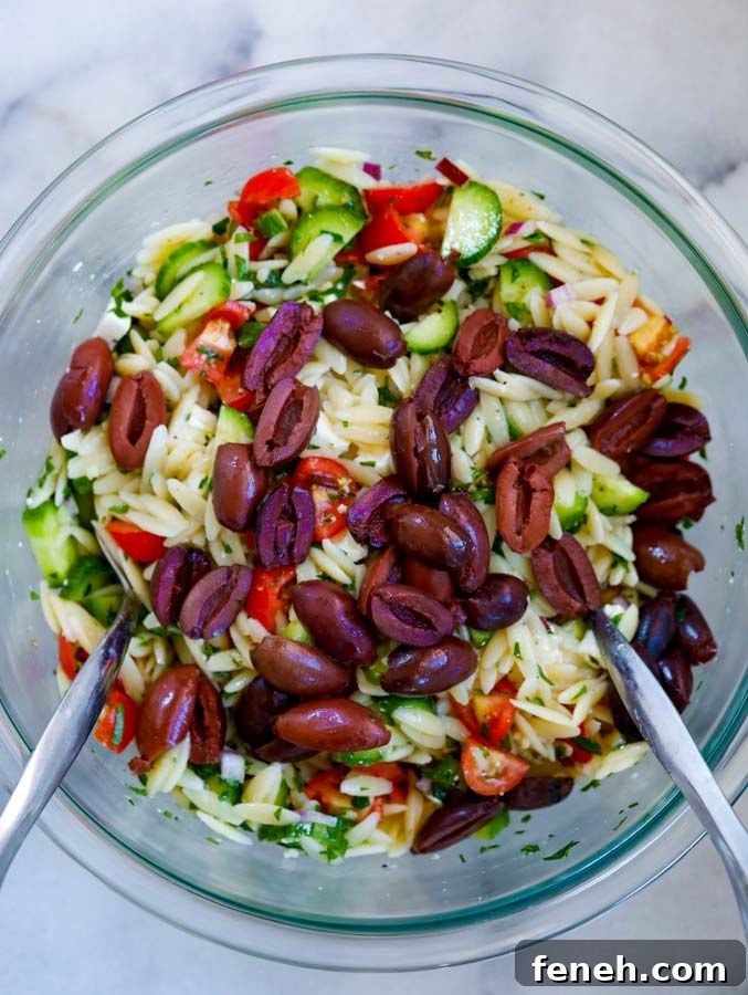 Greek Orzo Salad Dressing