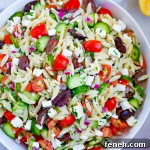 Greek Orzo Salad