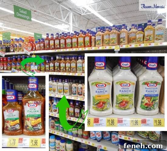 Kraft Pourables In-Store Photo