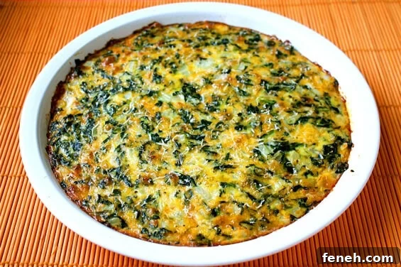 crustless-spinach-quiche-whole