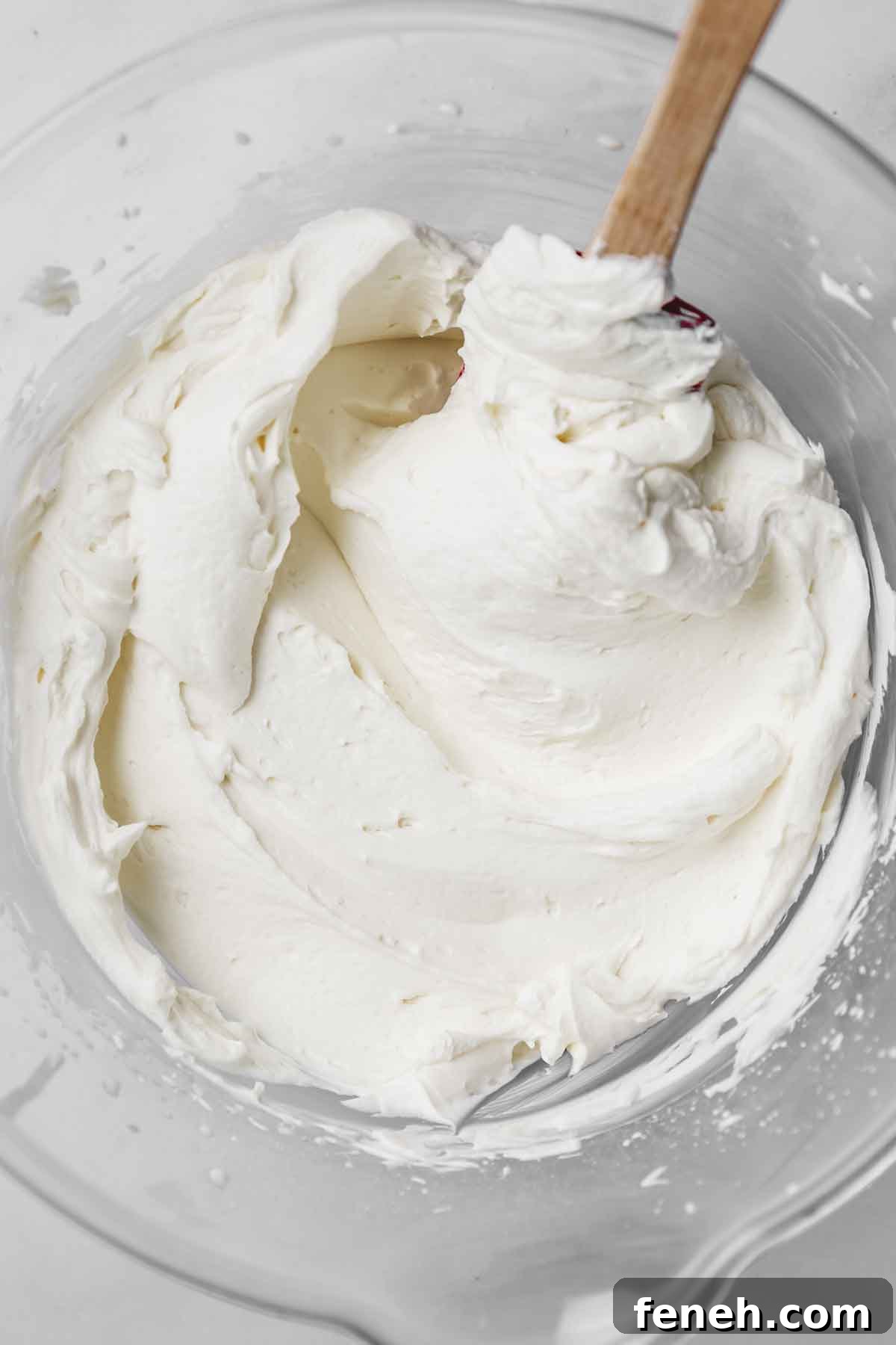 saladier avec crème mascarpone