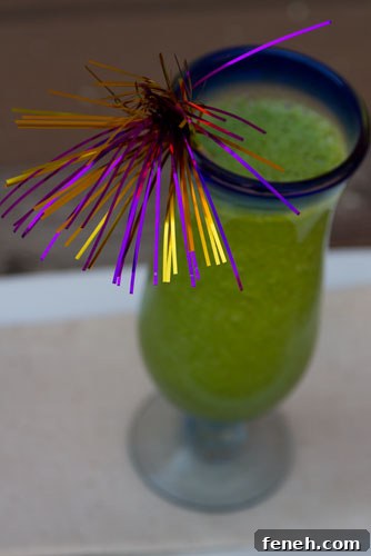 Green Monster Smoothie serving