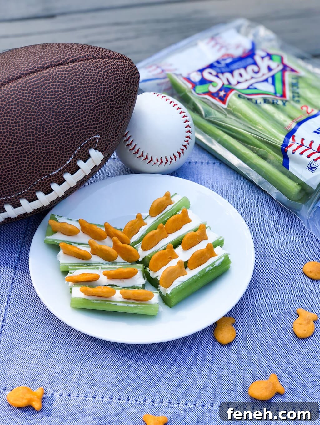 Gone Fishin' Celery Snack