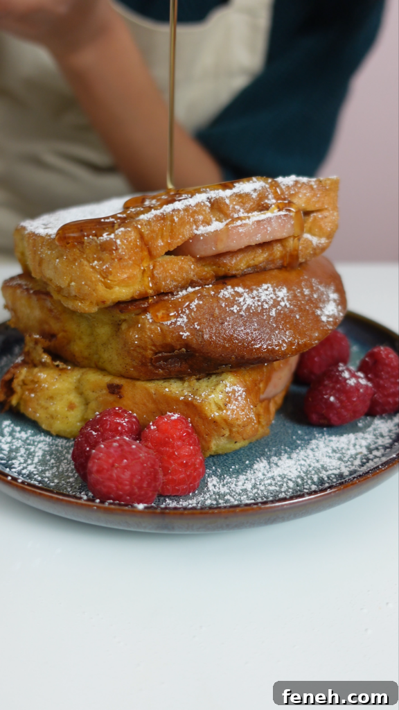 Finished SPAM French Toast