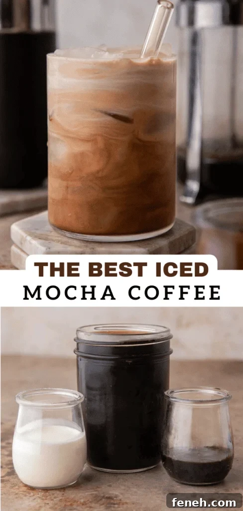 Iced mocha coffee recipe 