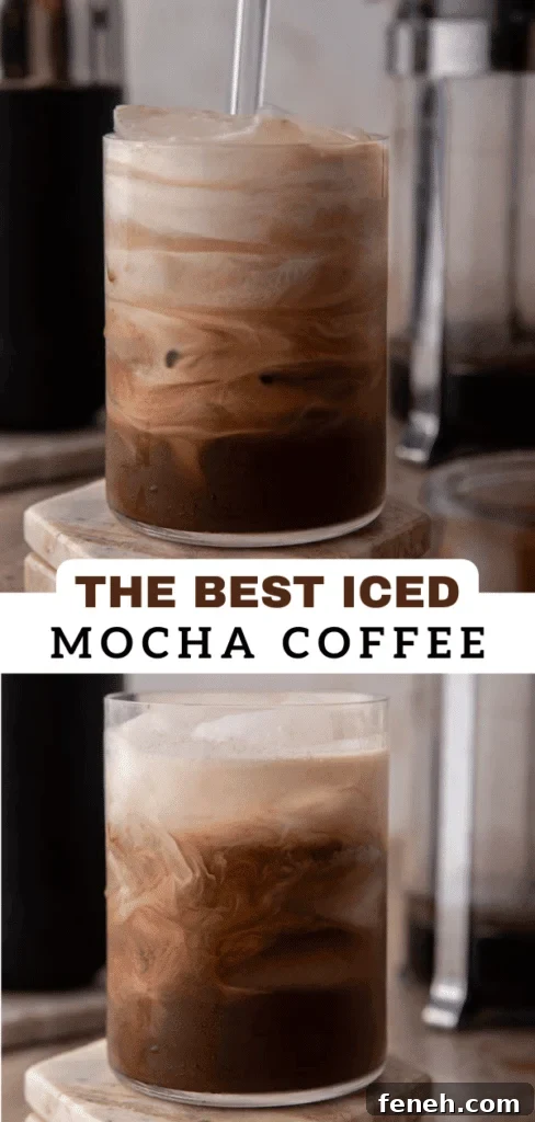 Iced mocha coffee recipe 