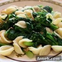 Orecchiette con Cima di Rape