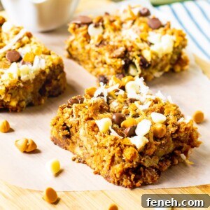 Hello Dolly Bars cut into squares.