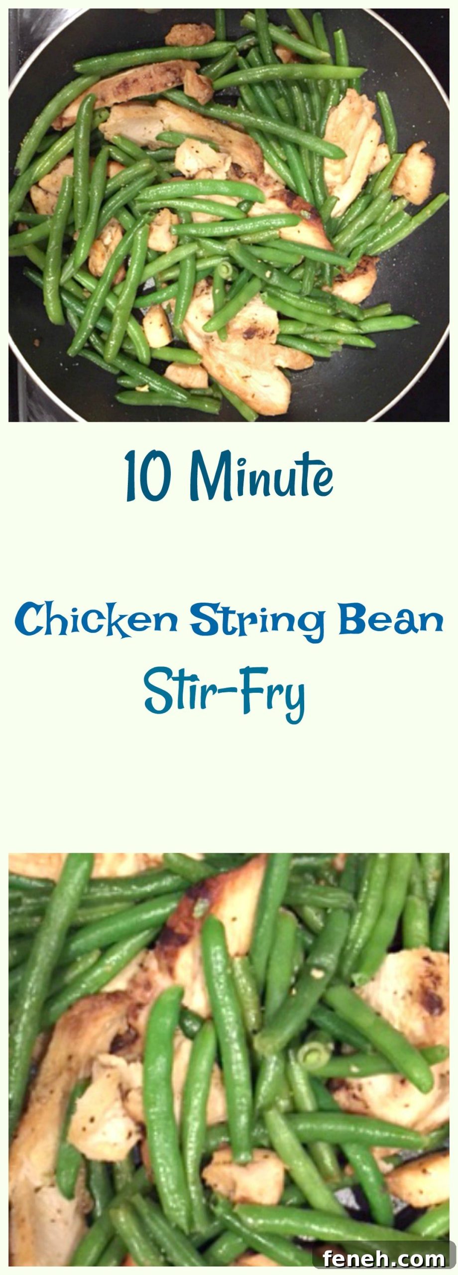 Finished stir-fry plated