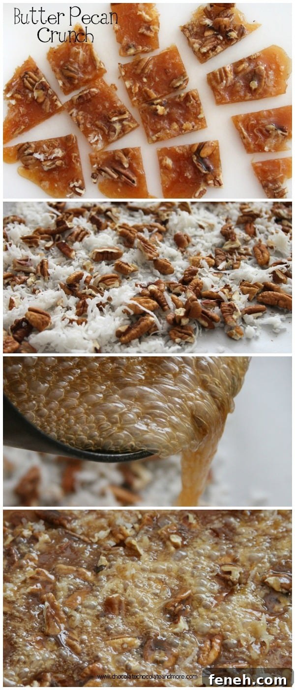 Butter Pecan Crunch - buttery taste with pecans and coconut