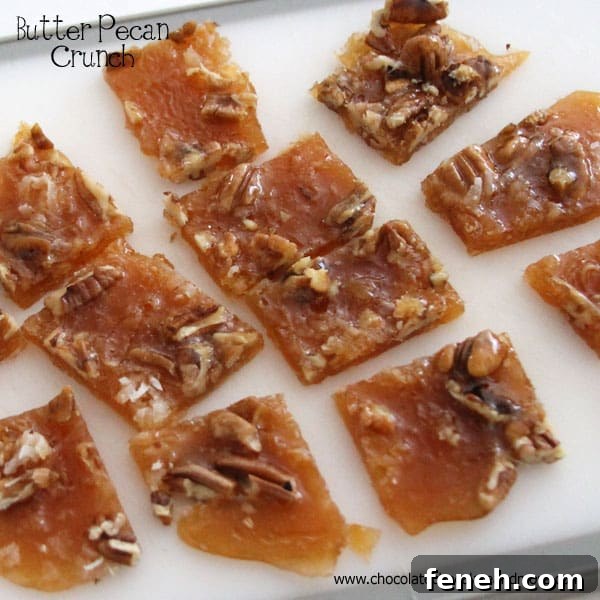 Butter Pecan Crunch close-up