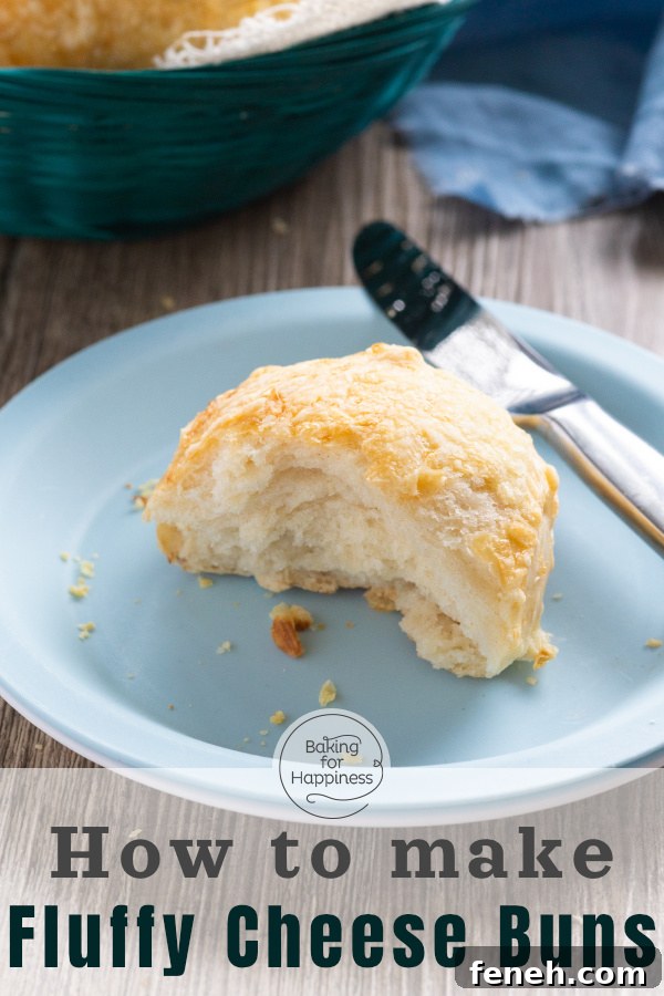 Making your own cheese buns is not complicated at all. With this recipe they become soft, fluffy, and delicious!