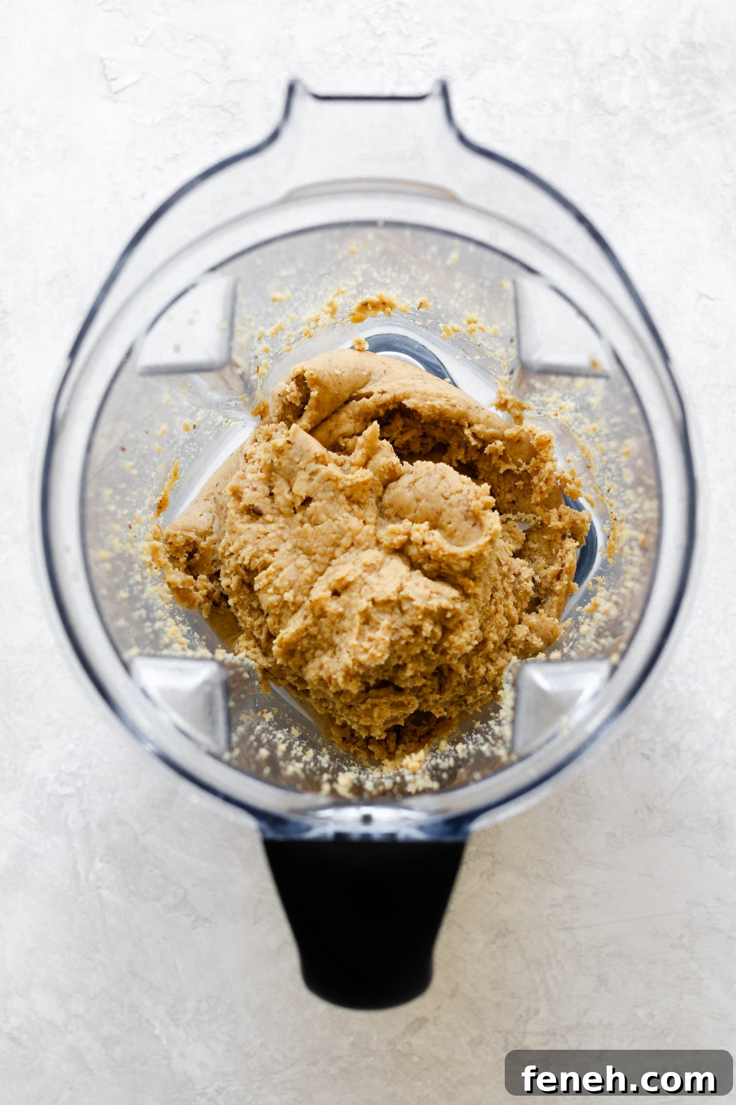 Cacao Chickpea Cookie Dough in Vitamix blender
