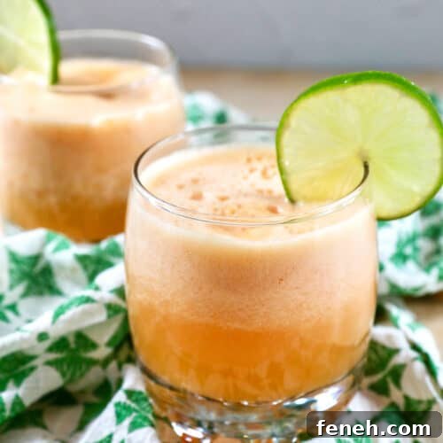 Cantaloupe Margaritas