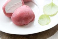 Homemade Japanese Strawberry Mochi Ice Cream Recipe