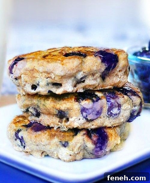 Blueberry Pie Pancakes