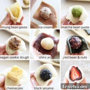 Homemade Japanese Strawberry Mochi Ice Cream Recipe 17 10-different-mochi-fillings cover