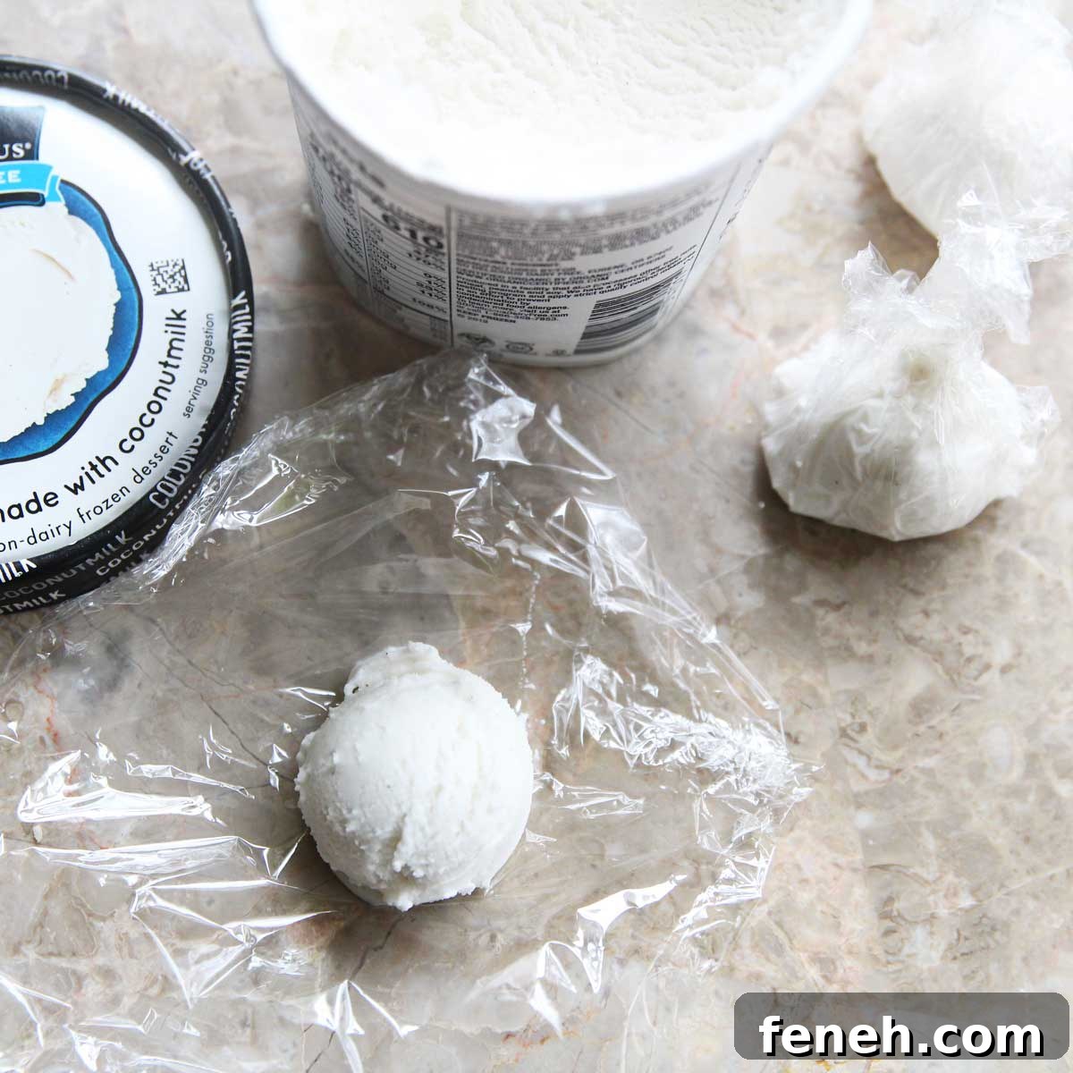 prepare ice cream