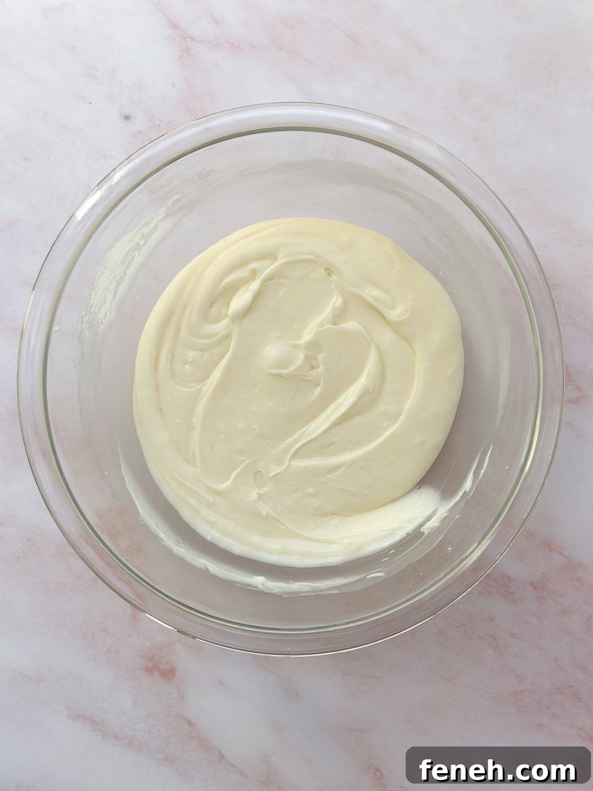 coconut frosting/glaze made.