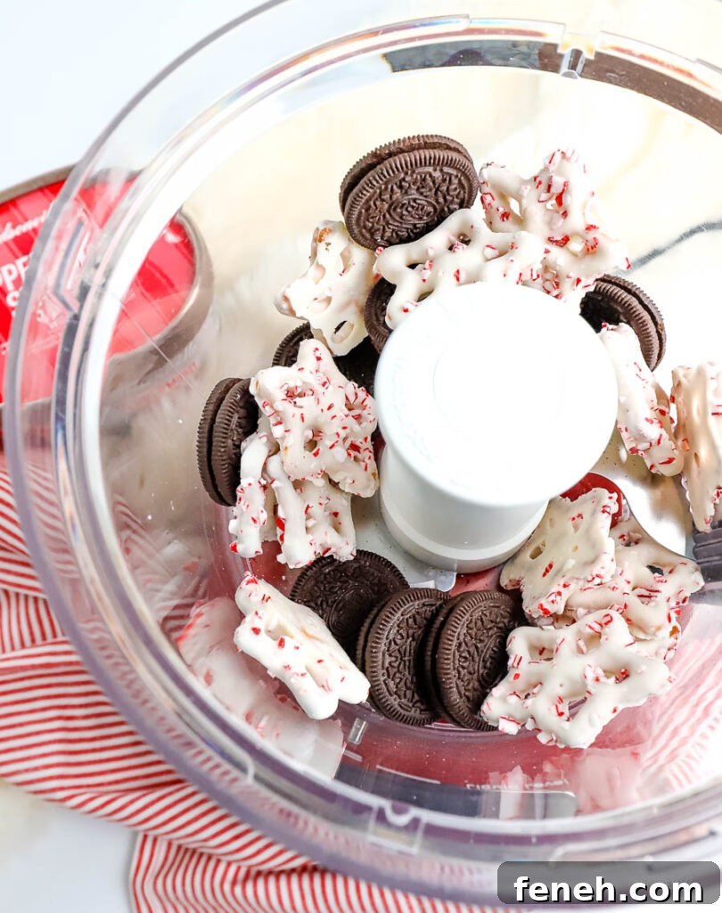 Peppermint Stick Ice Cream Frozen Pie