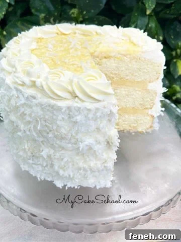 Coconut Cream Cake