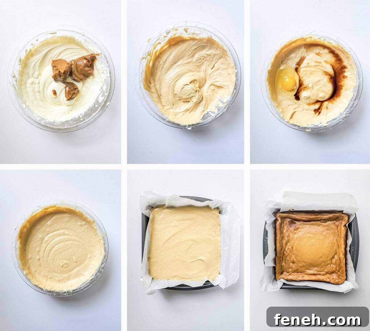 how to make the filling for Dulce de Leche Cheesecake